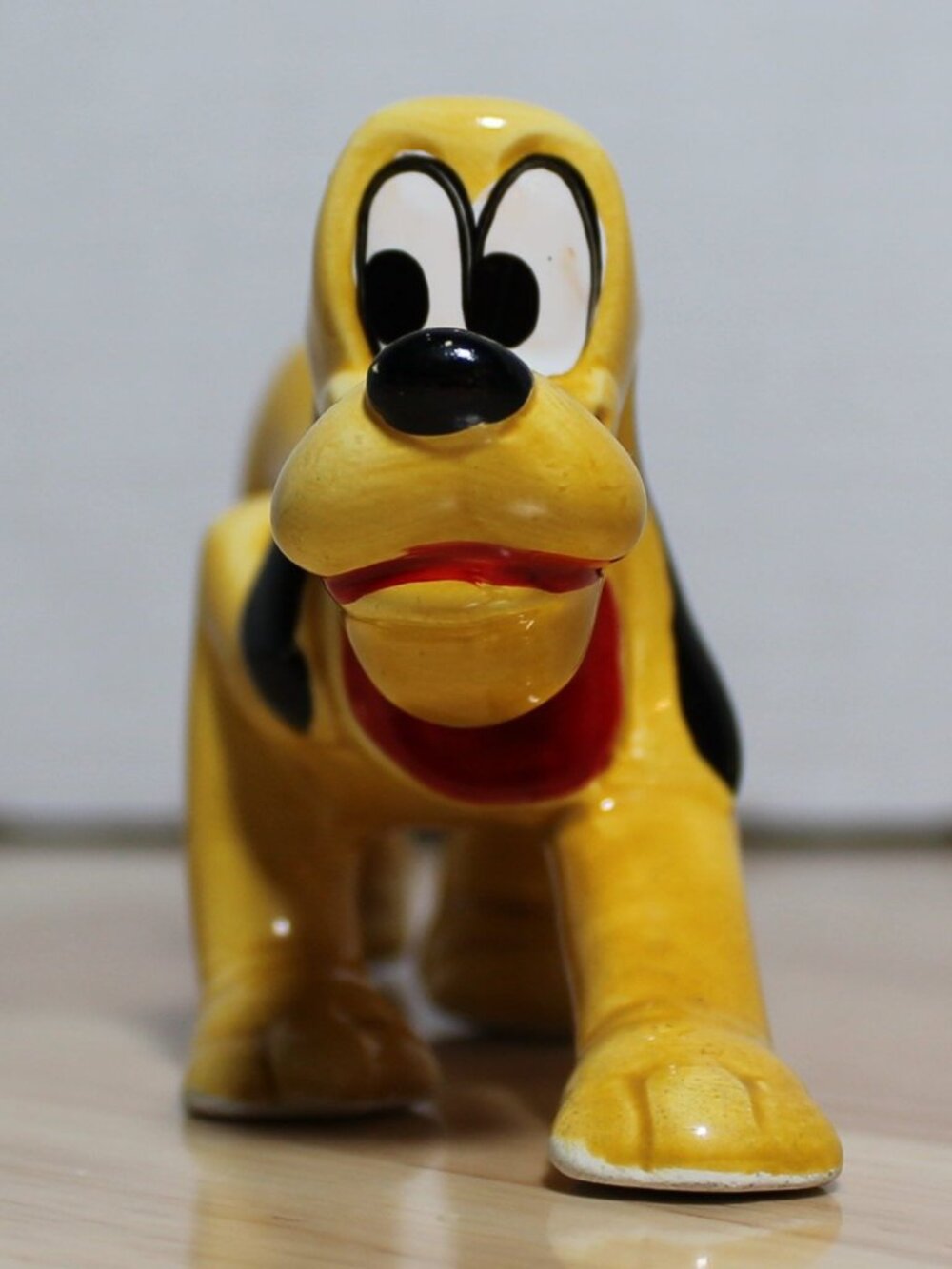 Made in Japan Walt Disney Pluto Ceramic Figurine